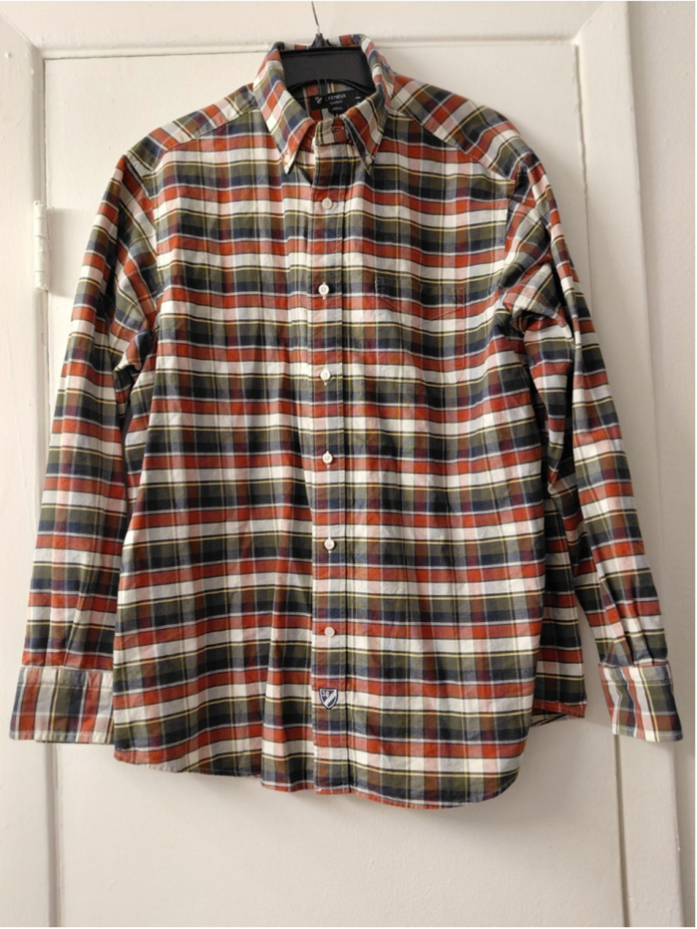 Daniel Cremieux Signature Shirt Men’s L Plaid Button Down Long Sleeve